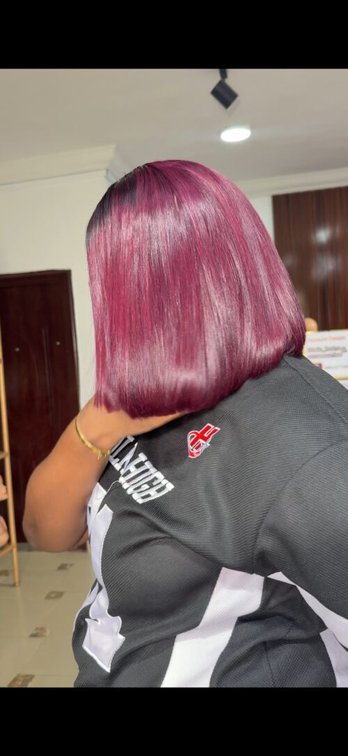 Fastest Finger Deal 10 inches Vietnamese Sdd Burgundy with 2by4 closure unit - Image 2