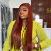 Vietnamese Sdd Bonestraight Chestnut Unit 26 inches with 5by5 closure