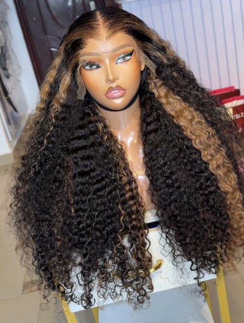 Burmese Curls Unit 30 inches with 5by5 closure