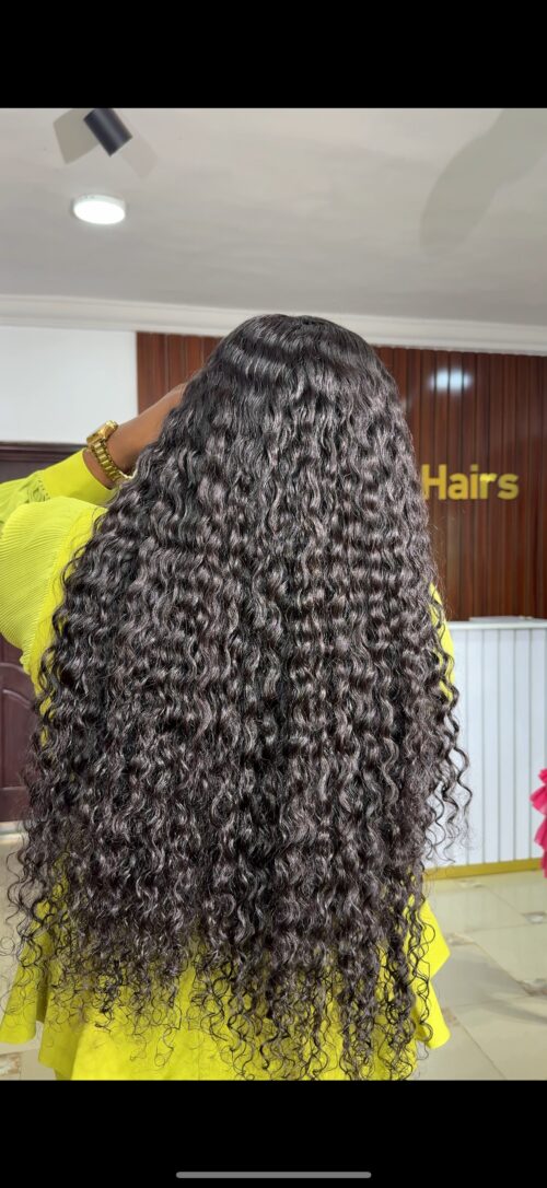 34 inches Deepwave Curls with 5by5 closure unit - Image 2