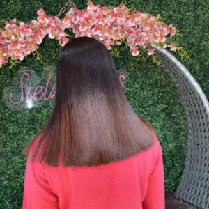 Baby thin Unit 14 inches with 5by5 closure