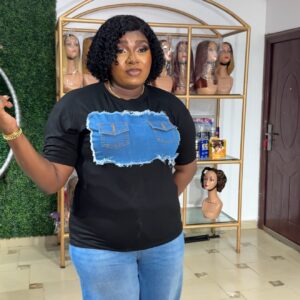 8 inches pixel curls with 5by5 closure