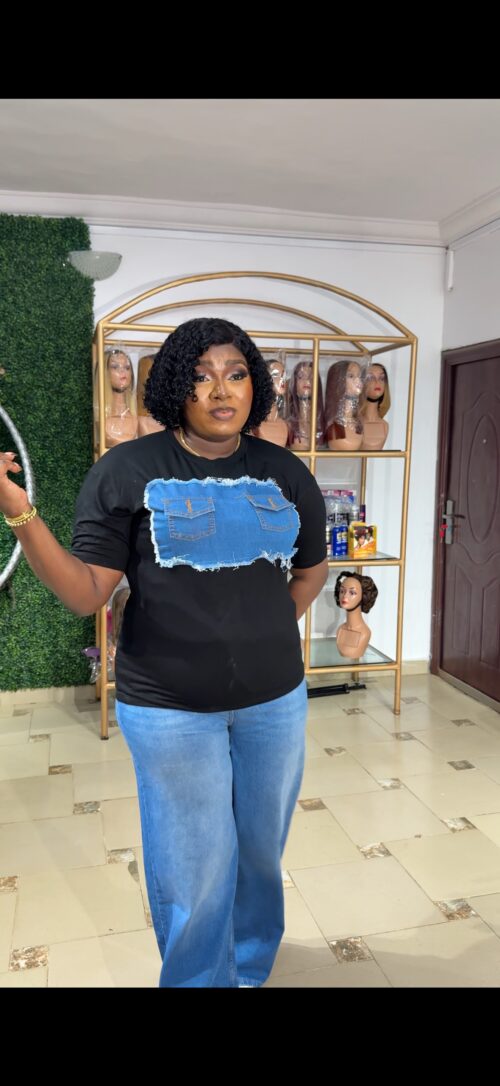8 inches pixel curls with 5by5 closure