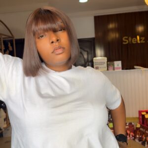 10 inches brown vietnamese bonestraight fringe