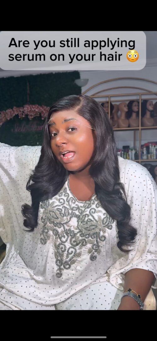 24 inches babythin bouncy with HD lace frontal 350g