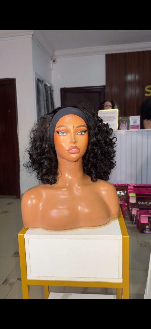 12 inches Versatile band wig 300g