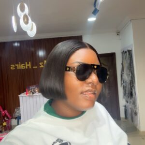 8 inches vietnamese bonestraight with kimk closure