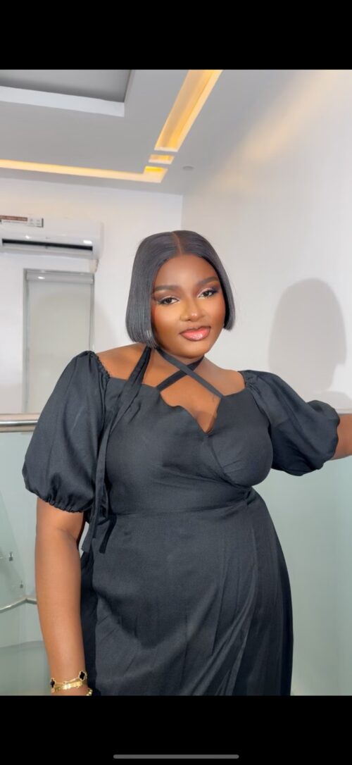 8 inches black raw donor with kimk closure