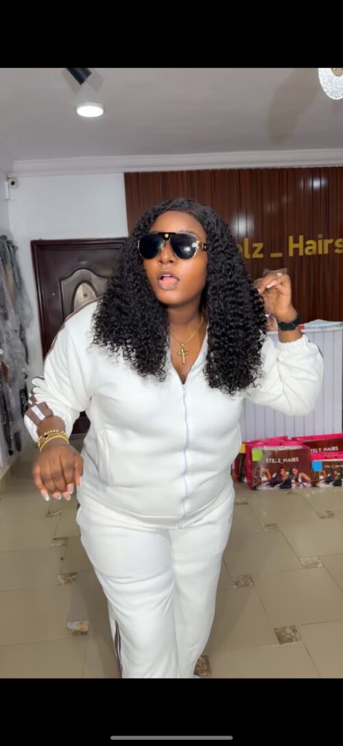 16 inches pixel curls with 5by5 closure - Image 2