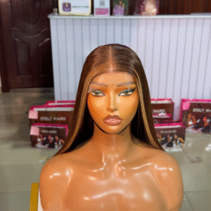 fastest finger 16inches brown with brown highlight