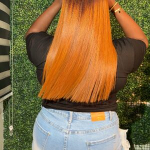 20inches raw donor ginger with kim k