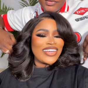 10inches virgin bouncy wig 5by5