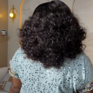 12 inches funmi bouncy with 5*5 closure