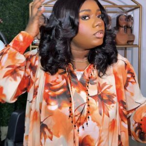 12 inches super bouncy with kim k closure