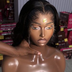 10 inches super bouncy with customized 13*6 frontal