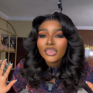 14 inches super bouncy with 5*5 closure