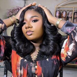14 inches super bouncy with 5*5 closure
